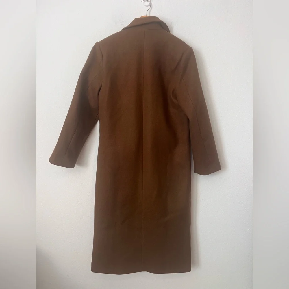 NWT LIONESS Brown Olsen Long Coat from Revolve - Picture 5 of 5